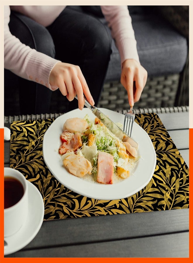 Bathla مفارش طاولة باثلا - مجموعة من 6 قطع - 45 سم × 30 سم، مصنوعة من مادة PVC، تُستخدم كمفارش وأكواب لطاولة الطعام المنزلية | متعددة الاستخدامات، مقاومة للحرارة، مقاومة للماء، وقابلة للغسل | ماتوركس (كويل) - Image 3