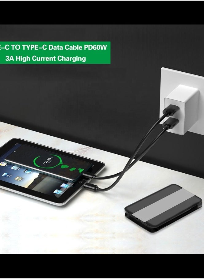 OQUERA - Portable Travel Data Cable Storage Box: Multi-Function Adapter Kit with USB-C to Lightning, Type-C, Micro Adapters - 60W USB Adapter, Mobile Phone Holder - Black - Image 1