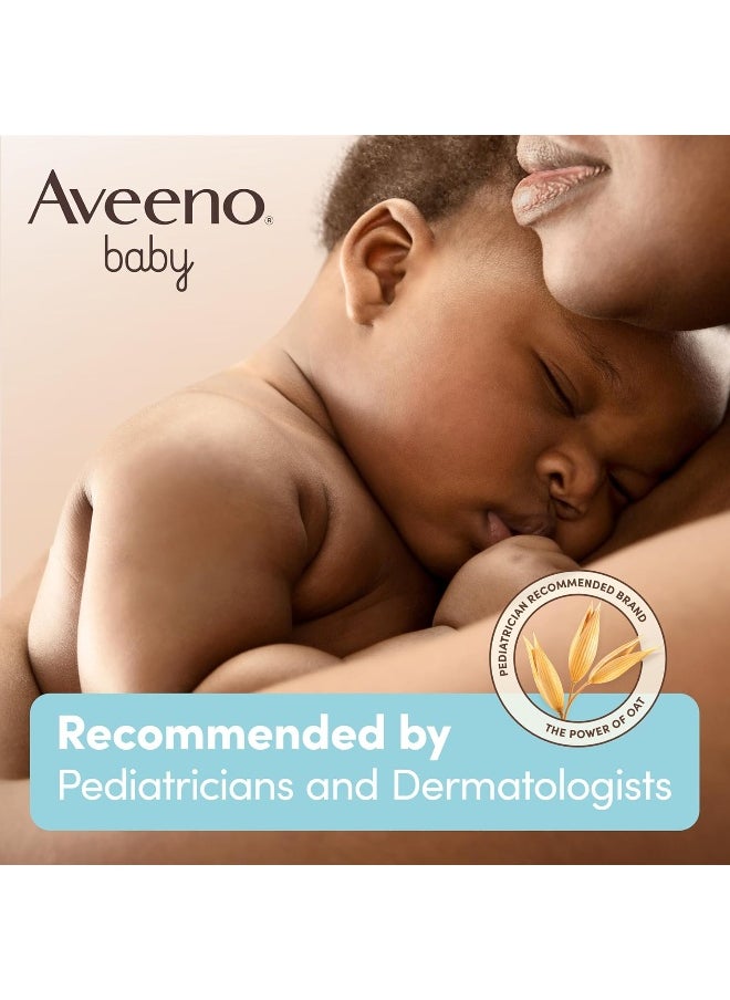 Aveeno Baby - Aveeno Baby Daily Moisturizing Cream with Prebiotic Oat, Hypoallergenic Baby Lotion with Coconut Oil & Shea Butter - Image 1