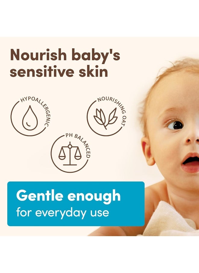 Aveeno Baby - Aveeno Baby Daily Moisturizing Cream with Prebiotic Oat, Hypoallergenic Baby Lotion with Coconut Oil & Shea Butter - Image 1