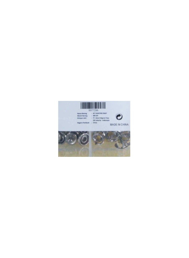 100 Snap Button by Plier, for Clothing, Papers, and Leather - Image 3