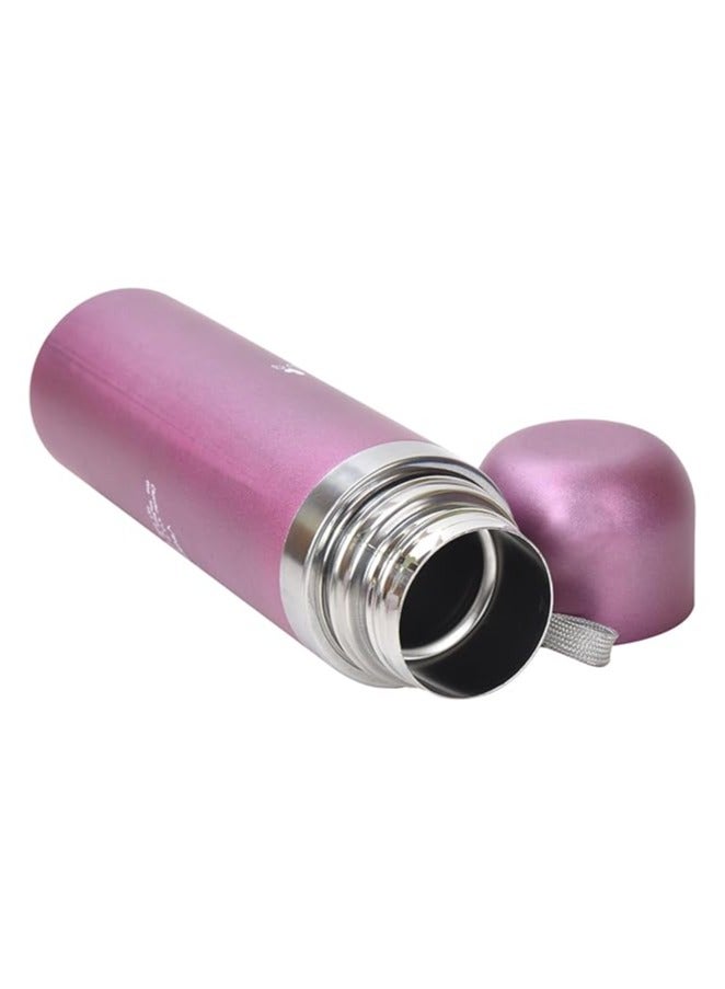 SUKILO 500ml Thermosteel Vacuum Insulated Water Bottle – Pink, Leak-Proof & Easy to Carry  - Image 3