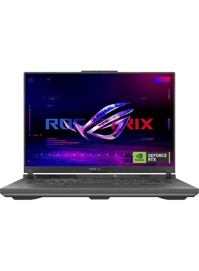 ROG Strix G16 G614PP Gaming Laptop With 16 Inch Full HD (1920x1080) Display 165Hz, AMD Ryzen 9 8940HX Processor/16GB RAM DDR5/ 1TB SSD/ 8GB Nvidia GeForce RTX 5070 Graphics/ Windows 11 Home/ English/Arabic Eclipse Gray