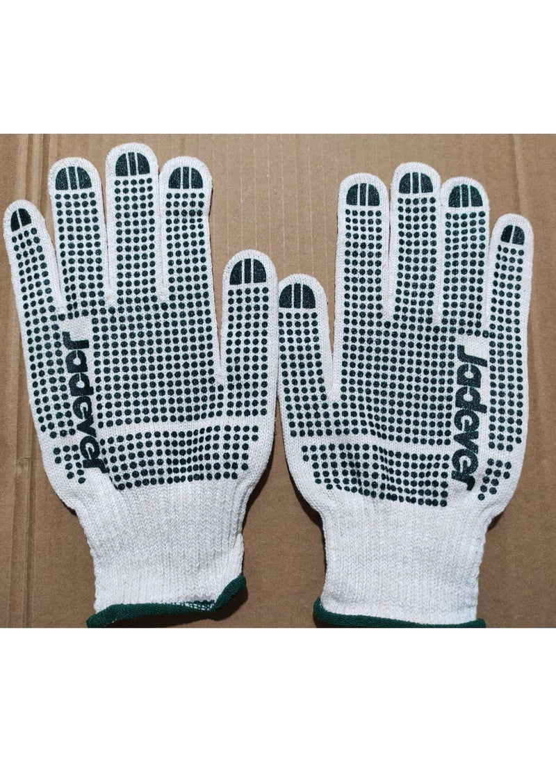 Jadever dots cotton gloves, size XL  - Image 2