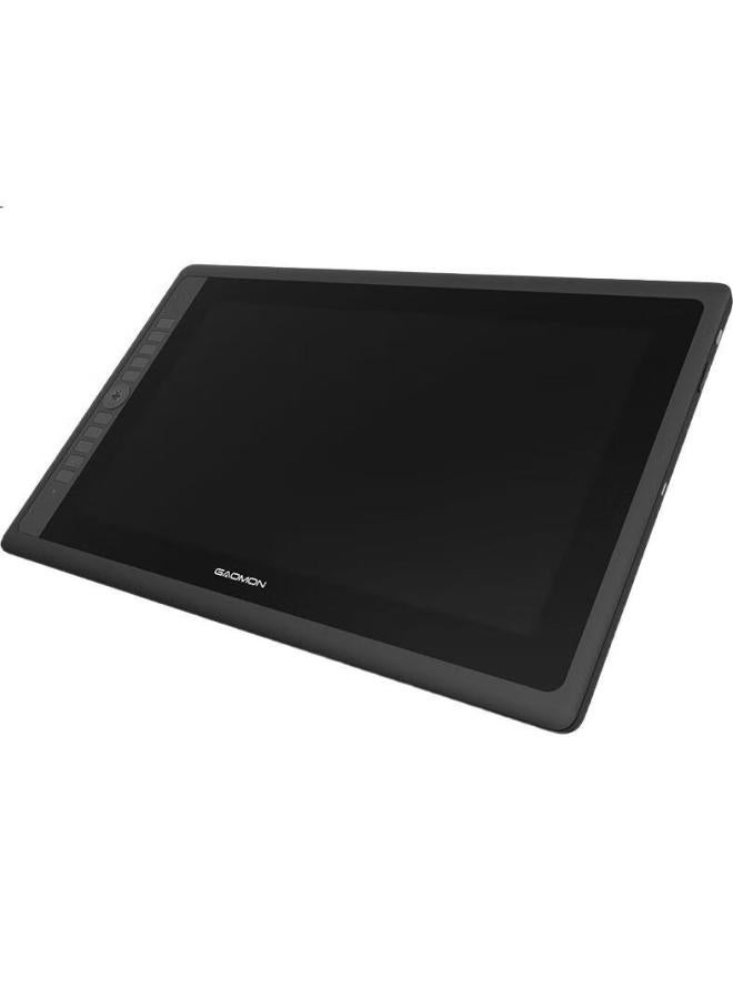 Gaoman G16 Full Coverage Drawing Tablet, Passive Wireless Stylus, Digital Screen, Writing Pad, Professional Computer Drawing Tablet, Matte Black - Image 2