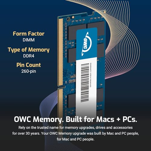 OWC 8GB PC19200 DDR4 2400MHz 260pin SO-DIMM Memory Ram Upgrade Module Compatible with 27 and 21.5 iMac (Mid 2017), and Compatible PCs (OWC2400DDR4S8GB) - Image 3