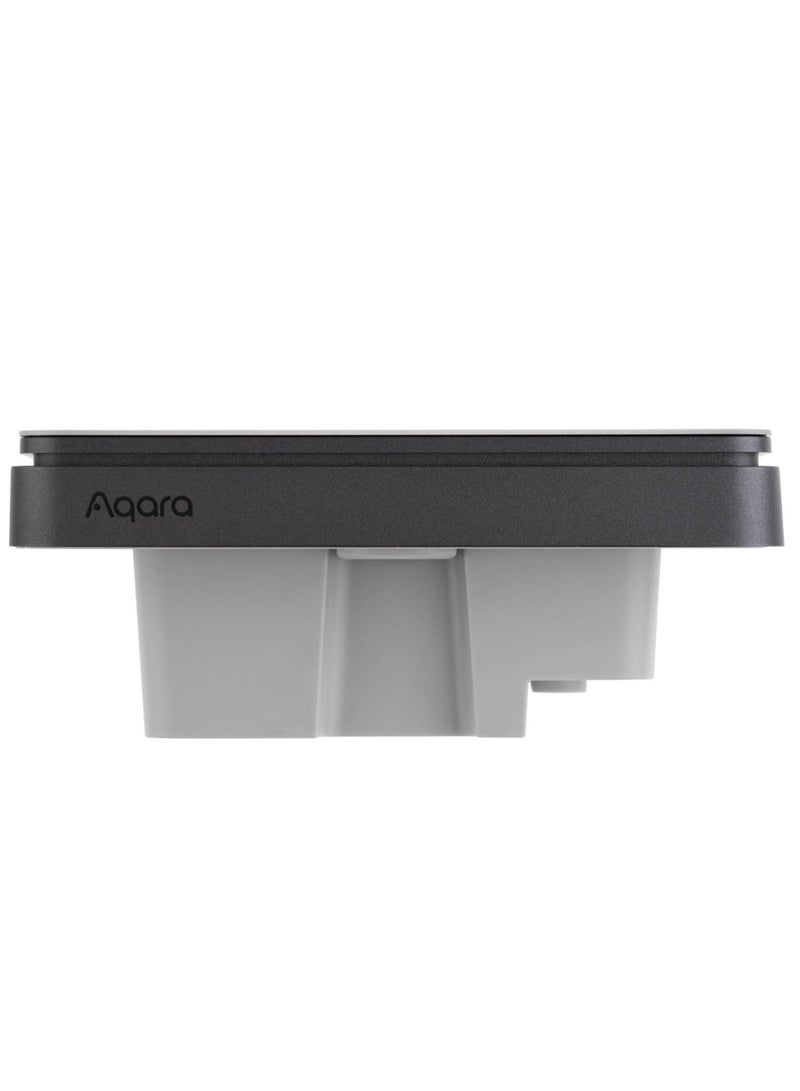 Aqara Smart Wall Light Switch Z1 Pro Quadruple Rocker,Apple Siri and Google Smart Home Support,Matter and Zigbee 3.0,Support Neutral and Non-Neutral,Black  - Image 2