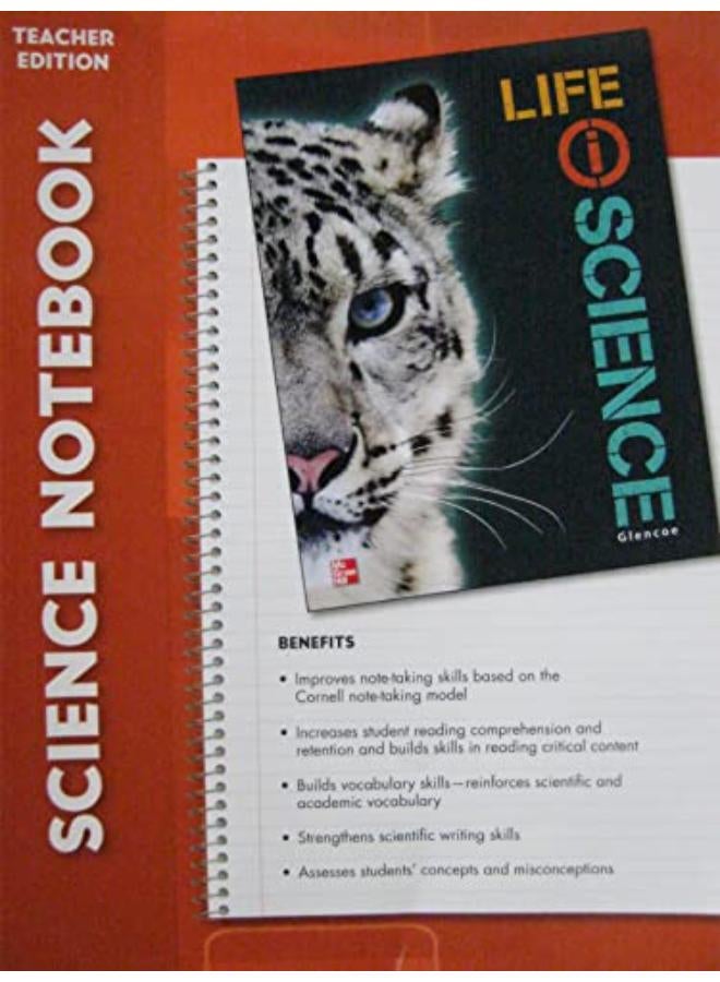 Life Iscience  Science Notebook  Teacher Edition  Ed   1