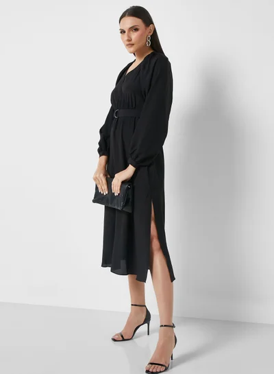 Ted Baker Belted Midi Dress