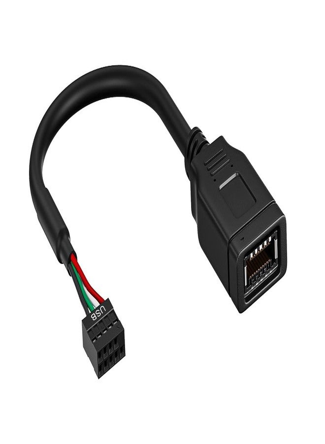 SSSUWP Motherboard USB 2.0 to Type C Front Panel Cable, USB3.2 Gen 1 Header USB-C Front Panel Adapter Cable for New PC Case - Image 1
