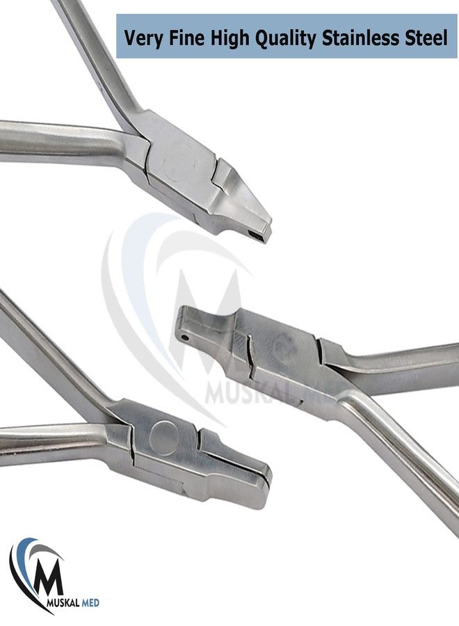VISION TEK MED Set Of 5 Orthodontic Dental Pliers Thermal Forming Retainer Clear Aligner Braces Plier - Image 4