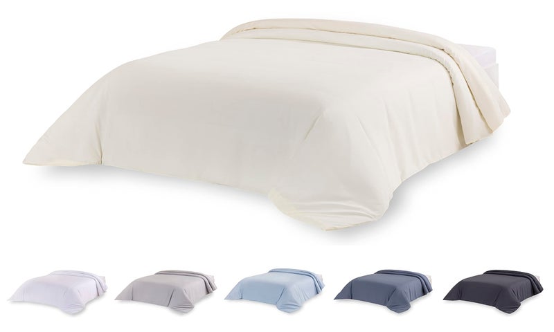 Todocama Microfibre Duvet Cover Extra Soft Beige Bed 200260 x 240 cm