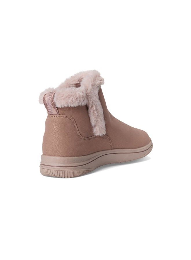clarks Women's Breeze Fur Ankle Boot, Mauve Combi, 38.5 EU - Image 5
