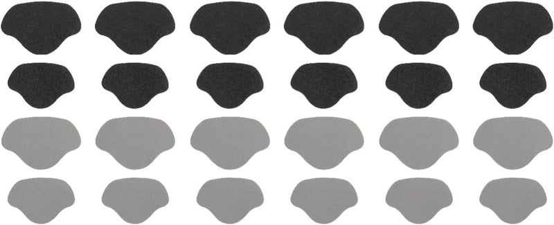 cheekyglo 24 pcs Cushion to Chafing Cushions and Inserts The Man Shoes Foot Loose Stick Heel Prevents Protector Callus Sole Pad Soft Self- Insert Women Grips Slip Hole Footwear Comfort - Image 1