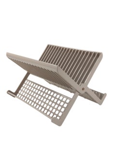 Codil Folding Dish Drainer Plate Drying Rack With Cutlery Holder  - Image 1