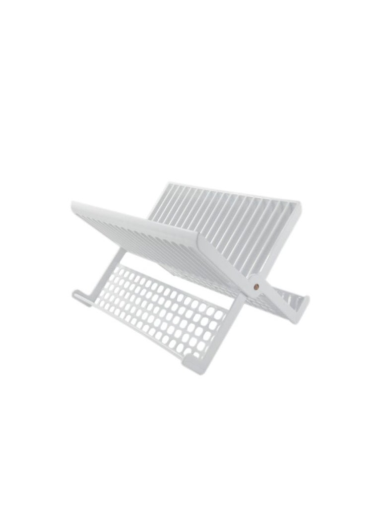 Codil - Folding Dish Drainer Plate Drying Rack With Cutlery Holder - Image 1