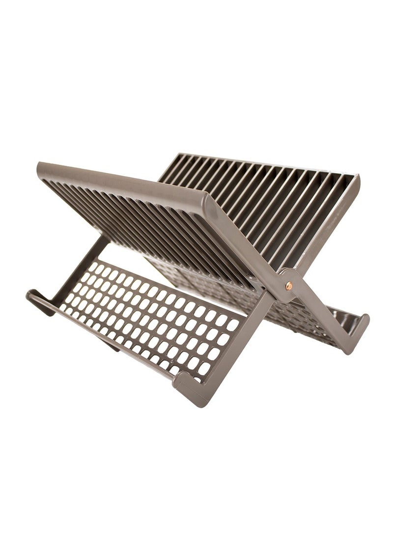 Codil - Folding Dish Drainer Plate Drying Rack With Cutlery Holder - Image 1