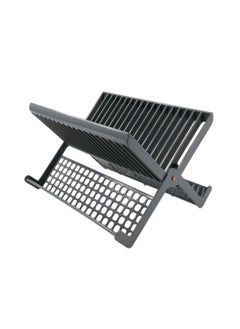 Codil Folding Dish Drainer Plate Drying Rack With Cutlery Holder  - Image 3