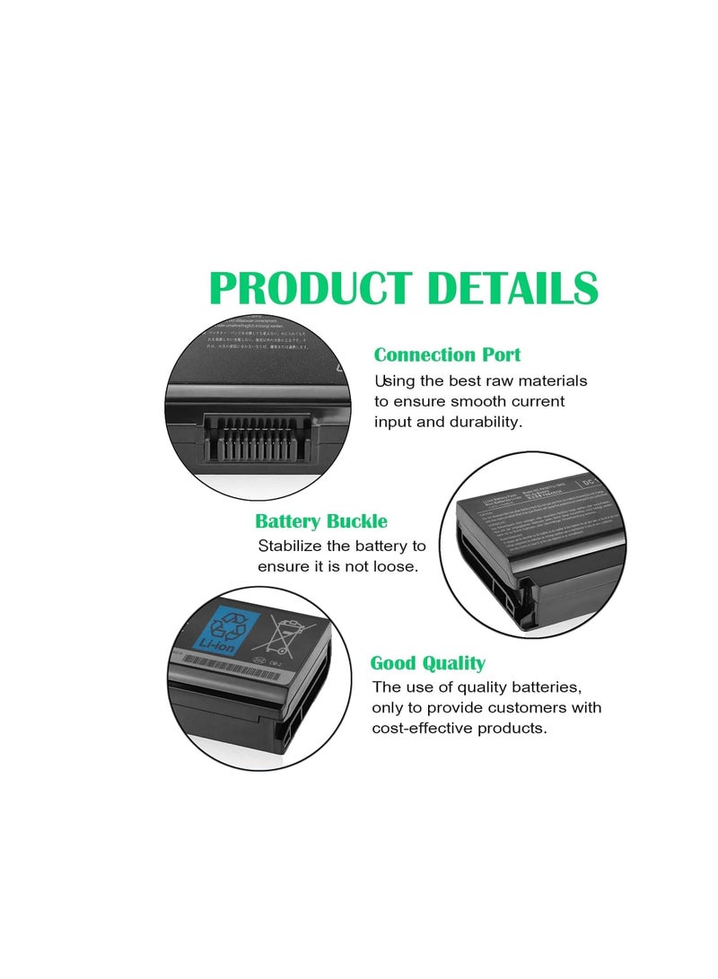 Terabyte بطارية بديلة توشيبا Pa3817U-1Brs سوداء - Image 2