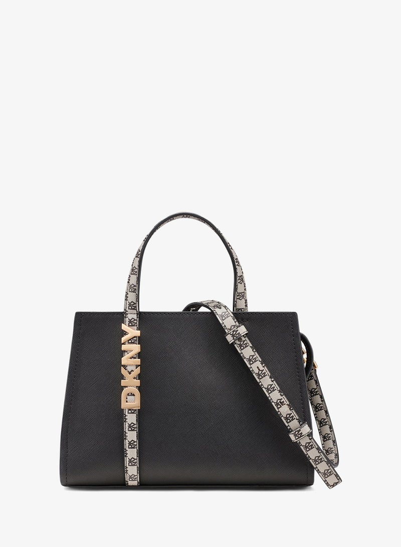 DKNY Avril Small Satchel Bag - Image 1