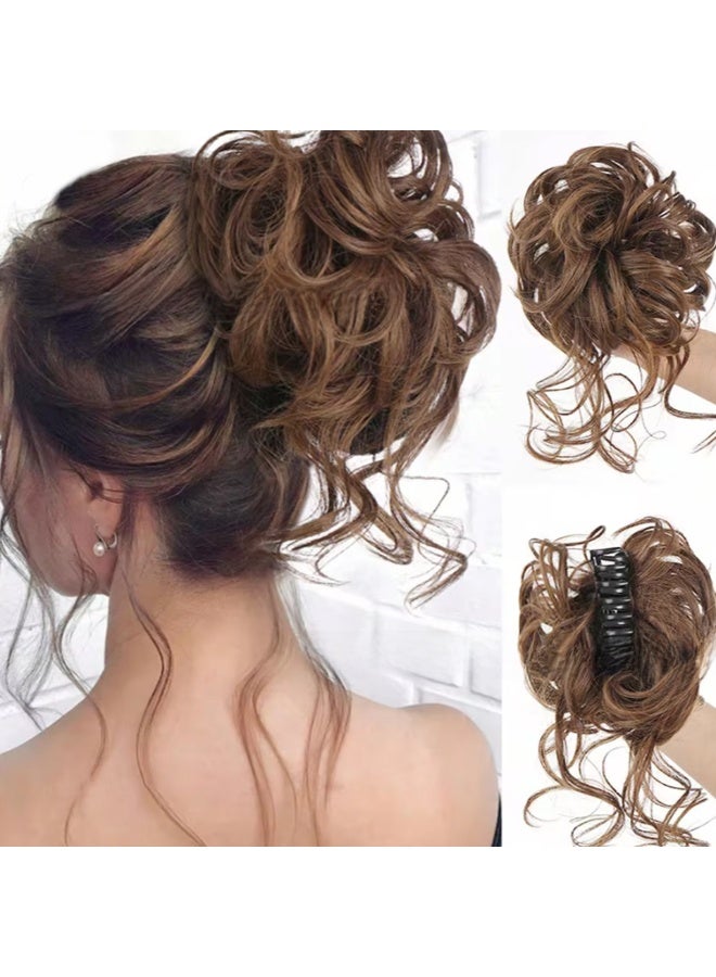 Generic Messy Bun Hairpiece Comfortable Daily Wear 8/27 