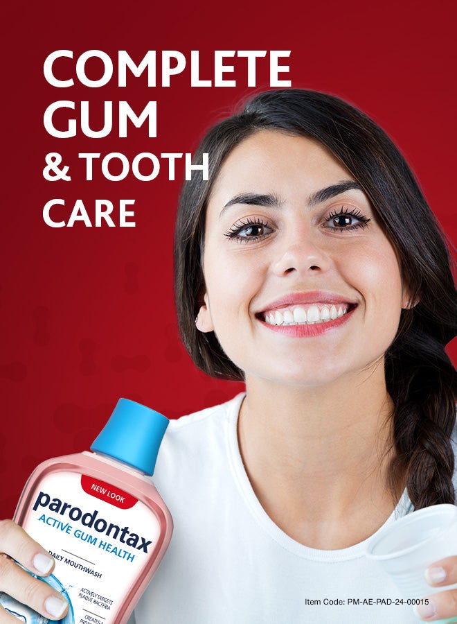 Parodontax Daily Gum Care Extra Fresh Mouthwash 300ml - Image 2