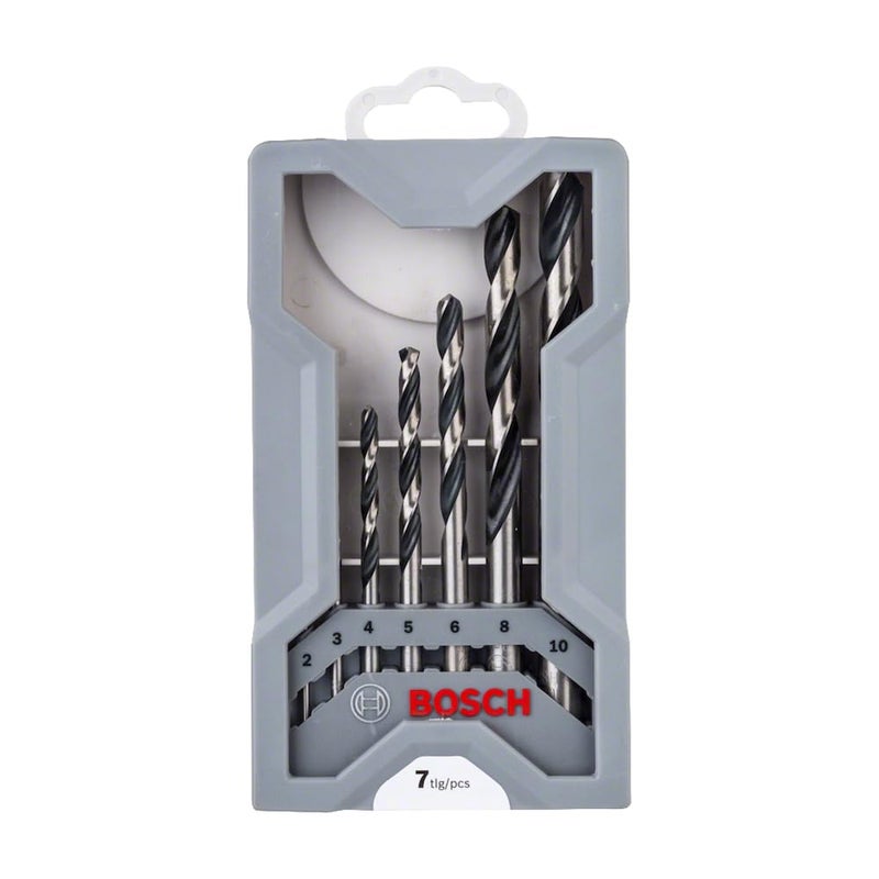 BOSCH Professional HSS PointTeQ 7pcs Mini X-Line Set, Pack of 7 - Image 3