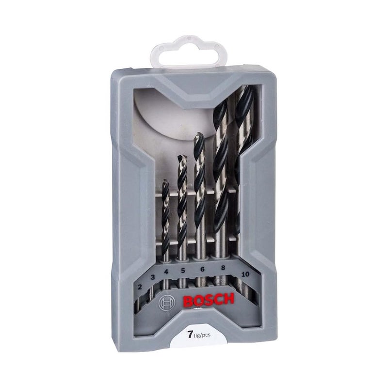 BOSCH Professional HSS PointTeQ 7pcs Mini X-Line Set, Pack of 7 - Image 2