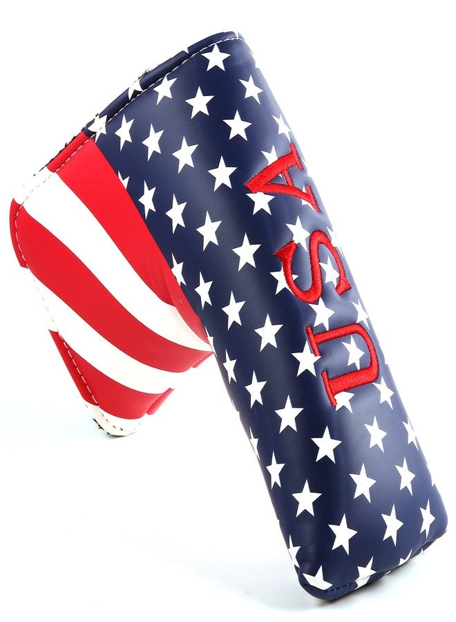 Golf Obsession Golf Stars and Stripes Balde Golf Putter Headcover Cover Protector for Odyssey - Image 1