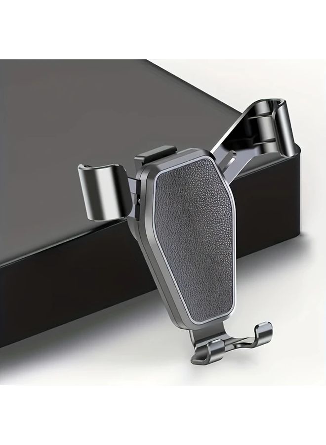 Black Car Phone Holder Air Vent Mount Stand Adjustable Auto Lock Bracket - Image 4