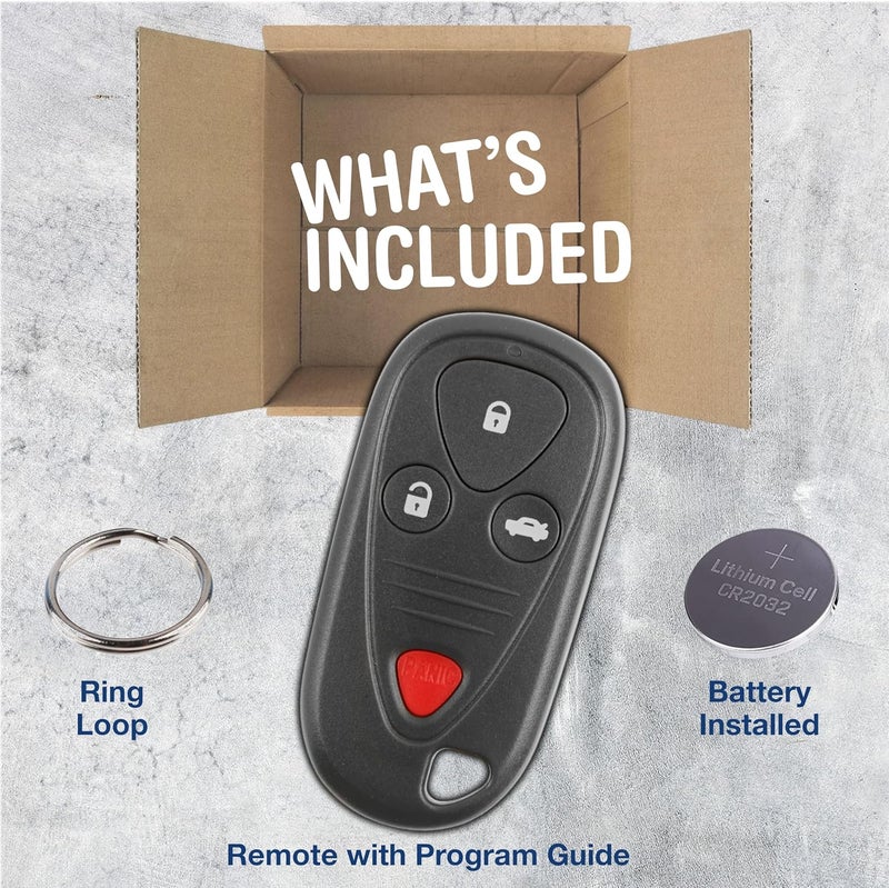 KeylessOption Keyless Entry Remote Control Car Key Fob Replacement for OUCG8D-387H-A - Image 2