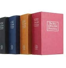 7 Seas 7Seas Home Hidden Box Secret Book Safe Vault Box with Number Lock Metal Hidden Secret Book Safe Security Dictionary Jewelry Locker Vault Box1pcs  - Image 3