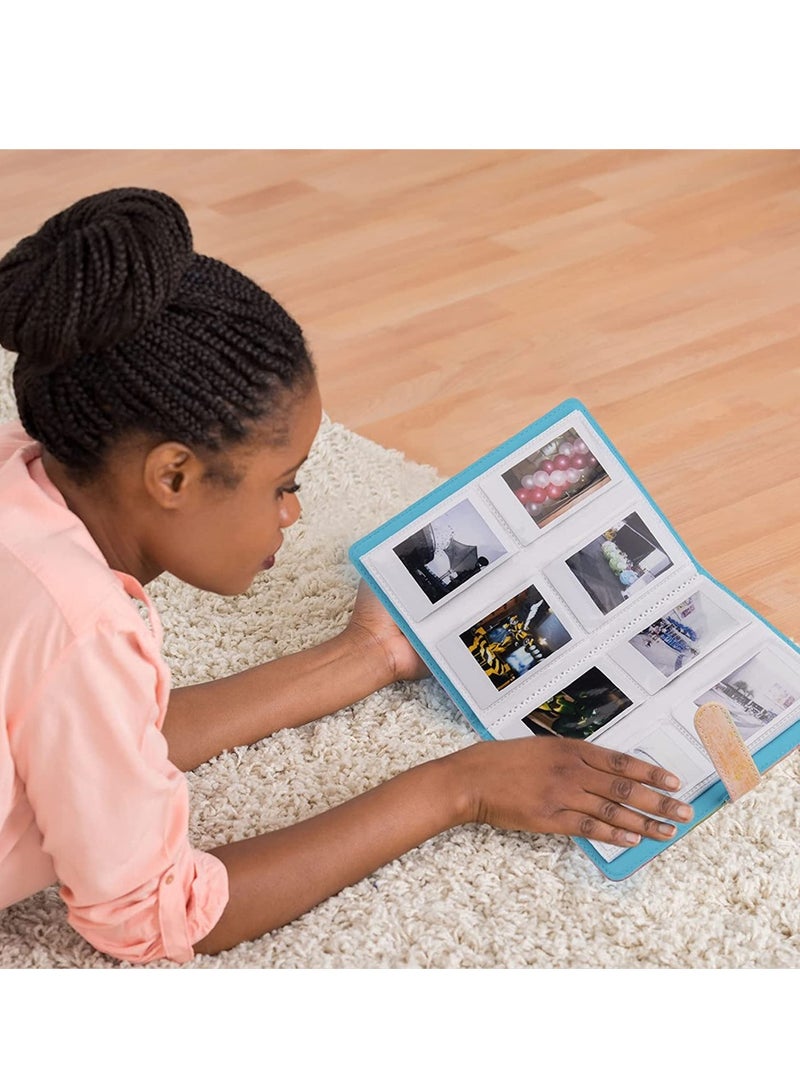 Rainbow PU Leather Photo Album for Fujifilm Instax Mini 11/9/8/90/70/40 Holds 128 Photos - Image 5