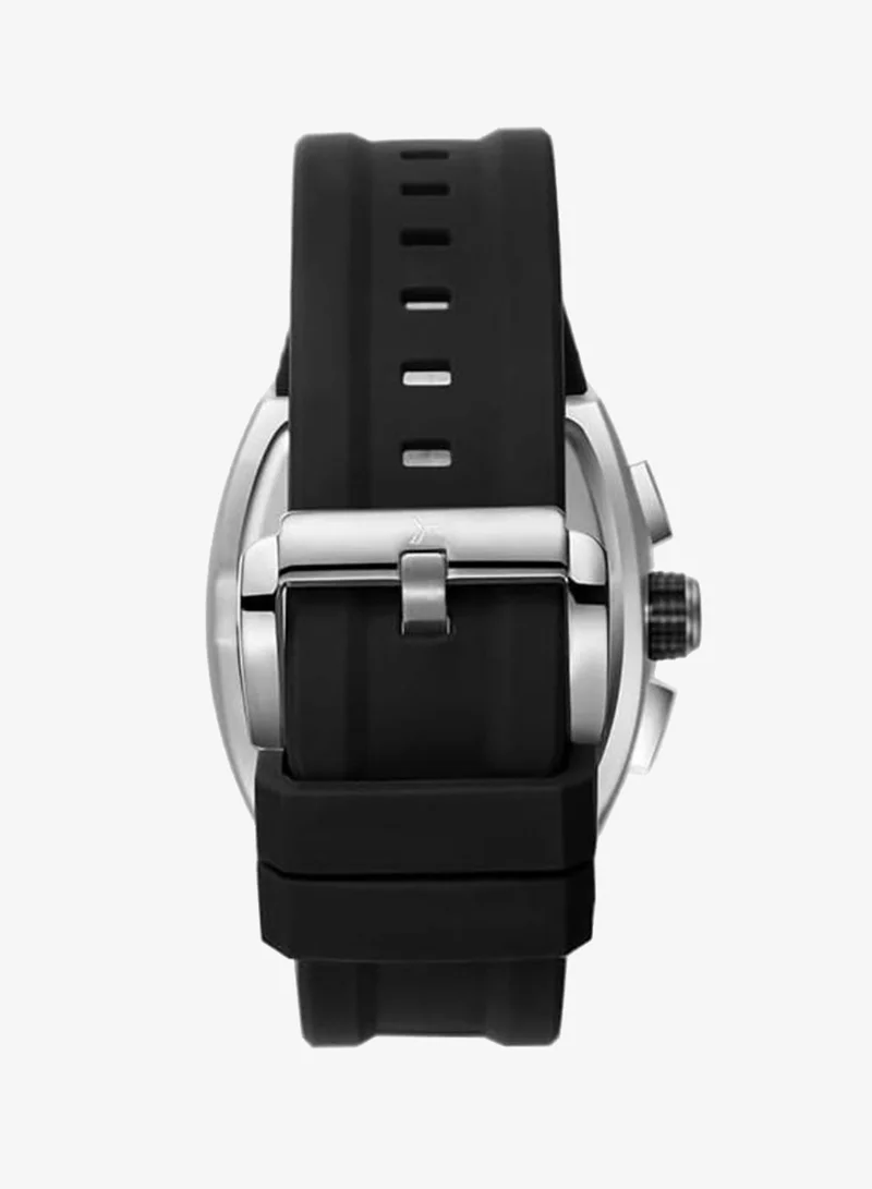 Tornado Black Men's Premium Flexible & Durable Silicone Multi Function Watch T23105-XSBB - 43mm mm for Men | Best Price UAE