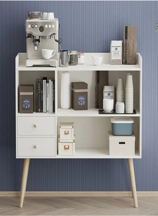 AGD Coffee Corner MDF Coffee Cabinet With Large Storage Capacity For Living Room Or Office  - Image 2