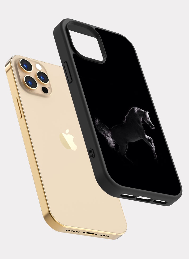 بكسلات كفر ايفون 12 برو فرس عربية ابيض - Image 2