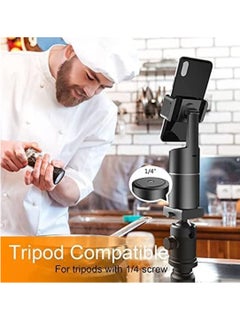 General Automatic face tracking phone holder, 360 ° rotating camera holder, tracking tripod gimbal stabilizer, mobile phone selfie stick tripod for live vlog.  - Image 2