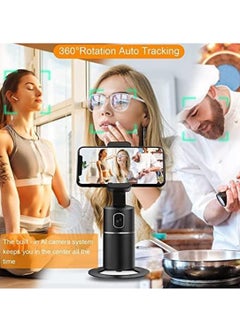 General Automatic face tracking phone holder, 360 ° rotating camera holder, tracking tripod gimbal stabilizer, mobile phone selfie stick tripod for live vlog.  - Image 4