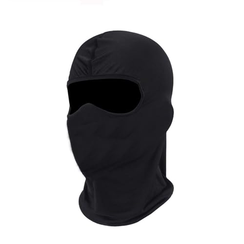 PrimeBox Full Cover Face Mask Cotton Fabric Bike Riding Washable Dust Protection Balaclava For Men Women Neck Gaiter Helmet Liner Pack of 2 Rider Accessories Black - Image 3