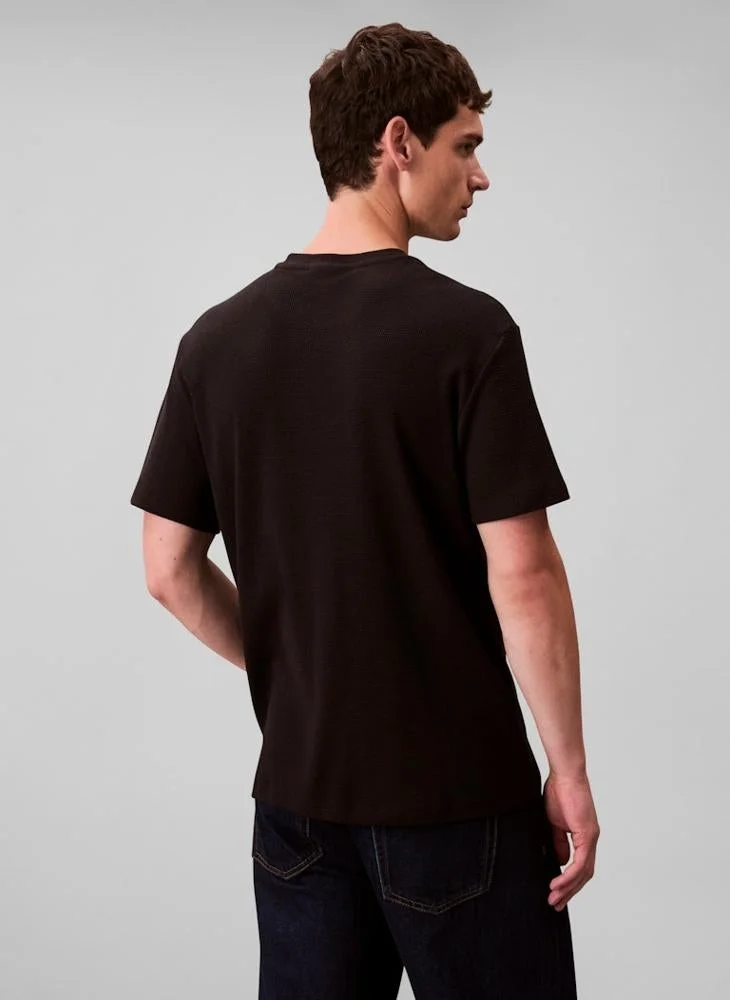 Calvin Klein Jeans  Classic Waffle T-shirt for Men | Best Price UAE
