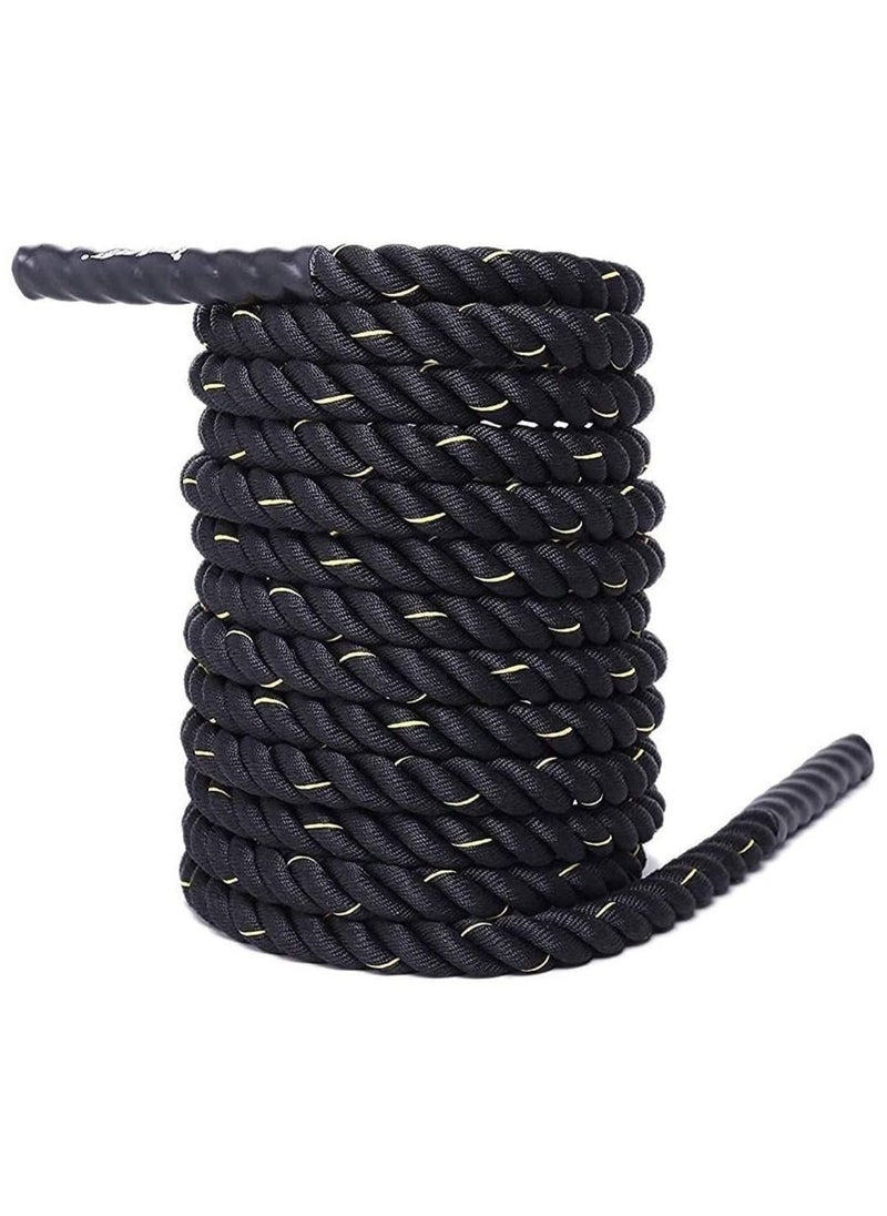 Professional Fitness Rope Climbing Rope Tug of War Rope, Workout Rope for Core Strength Training-38mmx15m