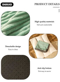 DUNISO Dog Bed, Non-Slip Pet Sofa Lounger Puppy Couch Removable Machine Washable Cover Cushion Big Cat Kennel Cot, Medium Large Adult Dogs Kitten Sleeping Mattress  - Image 3