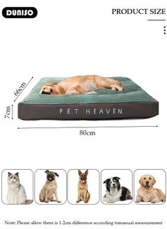 DUNISO Dog Bed, Non-Slip Pet Sofa Lounger Puppy Couch Removable Machine Washable Cover Cushion Big Cat Kennel Cot, Medium Large Adult Dogs Kitten Sleeping Mattress  - Image 4