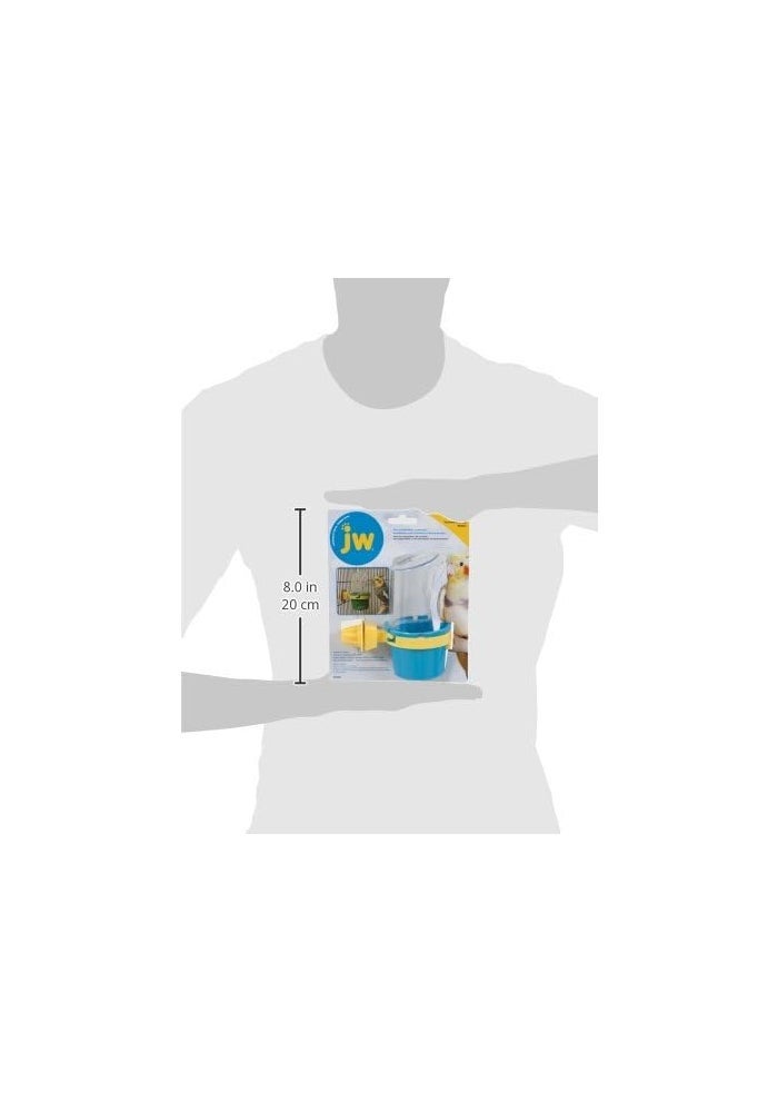 JW Pet Company Clean Cup Feeder & Water Cup Bird Accessory - Medium Size, Colors May Vary - Image 3