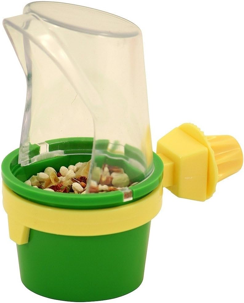 JW Pet Company Clean Cup Feeder & Water Cup Bird Accessory - Medium Size, Colors May Vary - Image 2