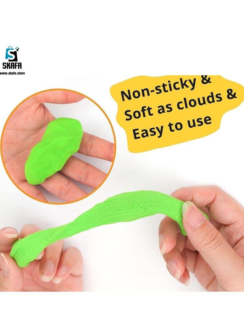 SKAFA Air Dry Clay 36 Pcs  | Colors Modeling Clay Kit With Sculpting Tools | Play Clay Art For Adults And Kids Gift | Craft Clay & Air Dry DIY Set.  - Image 2