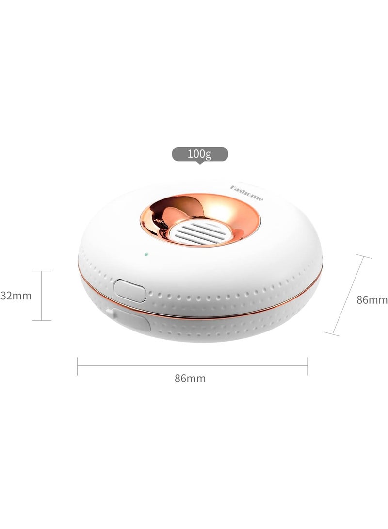 Portable Ozone Generator, Ozone Odor Eliminator 20mg/h Cordless Mini Ozone Machine Rechargeable Refrigerator Deodorizer Air Purifier For Home Fridge Freezer for Car Closet Kitchen - Image 2