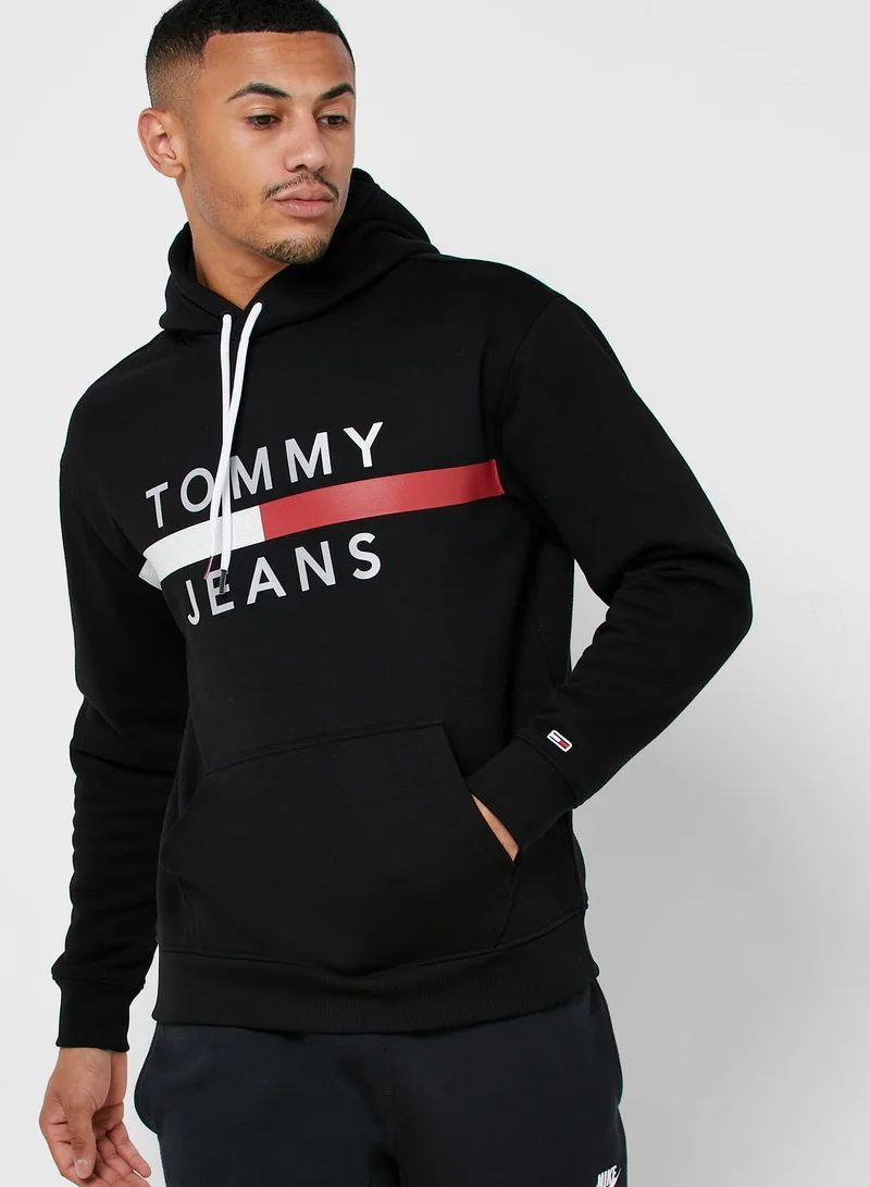 TOMMY JEANS Reflective Flag Hoodie