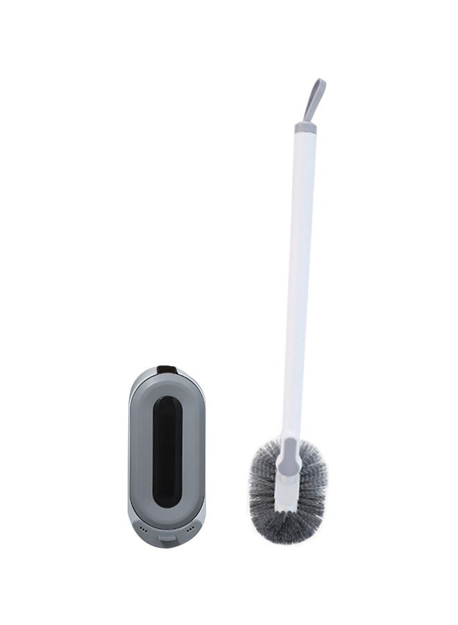 هومستر حامل فرشاة المرحاض المثبت على الحائط، تنظيف مع صندوق تخزين، يزيل الأوساخ العنيدة بسهولة، مناسب للاستخدام في الحمام المنزلي - Image 1