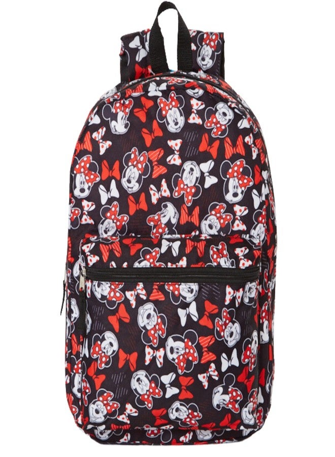 RALME Large Character School Backpacks for Kids or Adults, 16 inch, Minnie Mouse, Traveling - Image 1